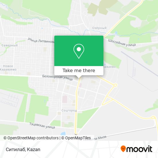 Ситилаб map