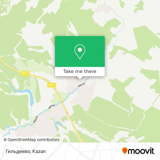 Гильдеево map