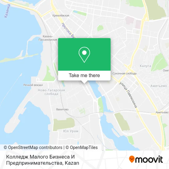 Колледж Малого Бизнеса И Предпринимательства map