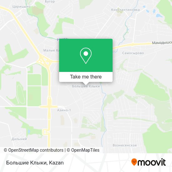 Большие Клыки map