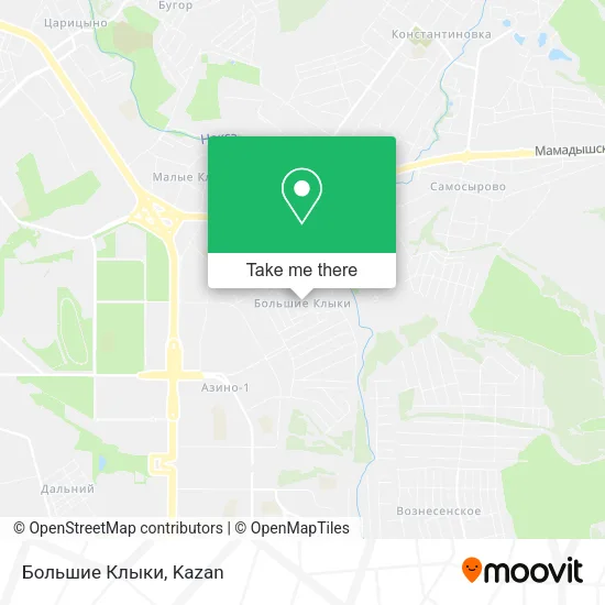 Большие Клыки map