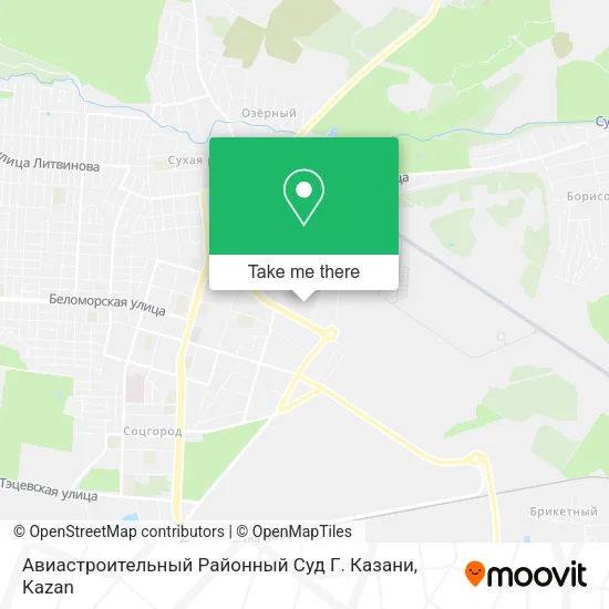 Авиастроительный Районный Суд Г. Казани map