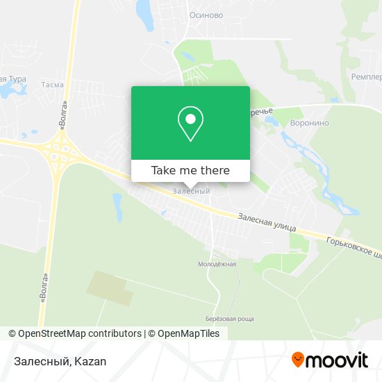 Залесный map