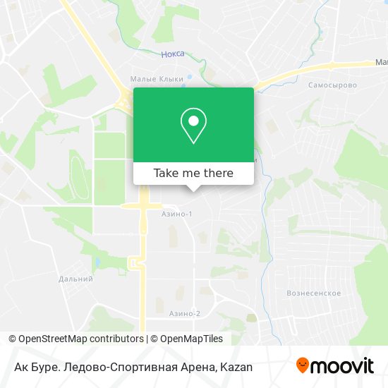 Ак Буре. Ледово-Спортивная Арена map