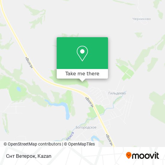 Снт Ветерок map
