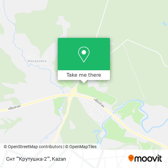 Снт ""Крутушка-2"" map