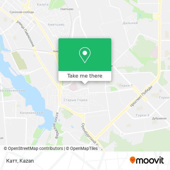 Катт map