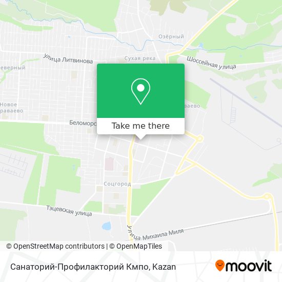 Санаторий-Профилакторий Кмпо map