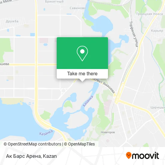 Ак Барс Арена map