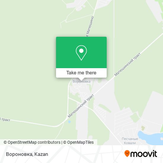 Вороновка map