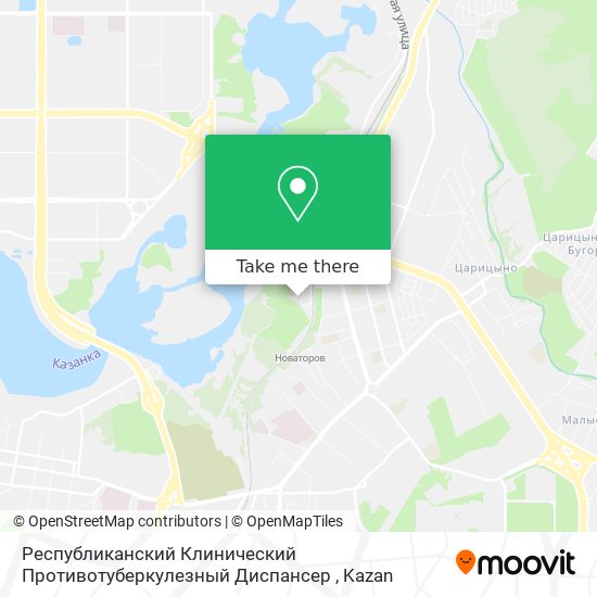 Республиканский Клинический Противотуберкулезный Диспансер map