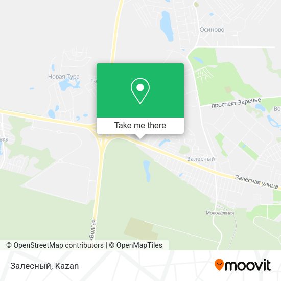 Залесный map