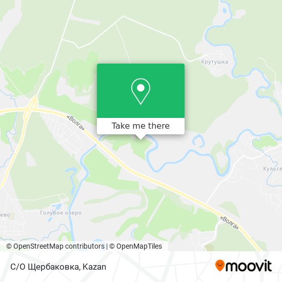 С/О Щербаковка map