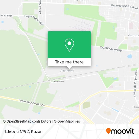 Школа №92 map