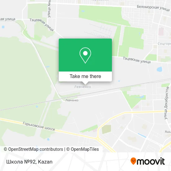 Школа №92 map