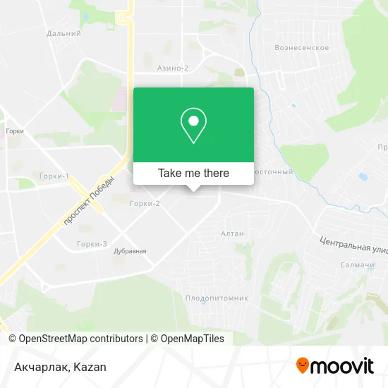 Акчарлак map