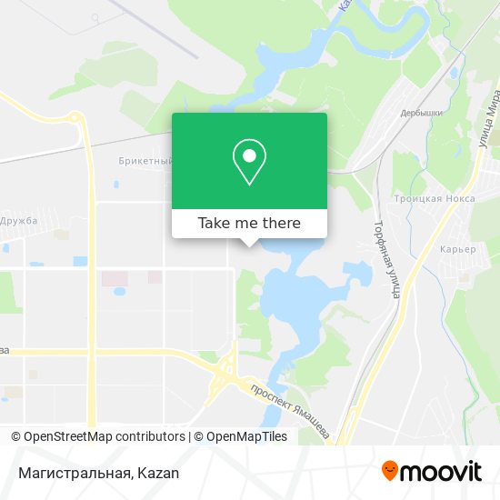 Магистральная map