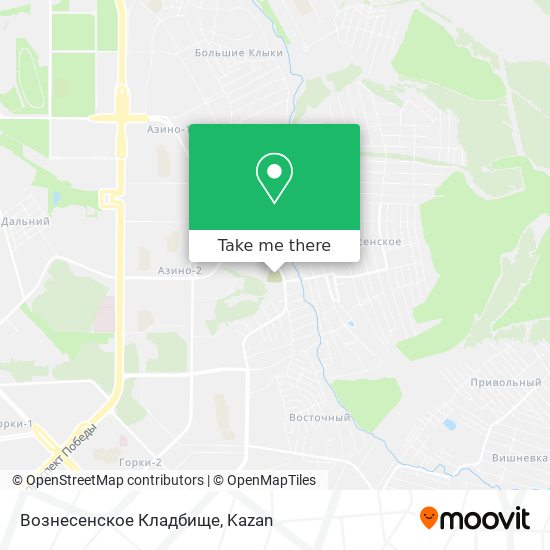 Вознесенское Кладбище map
