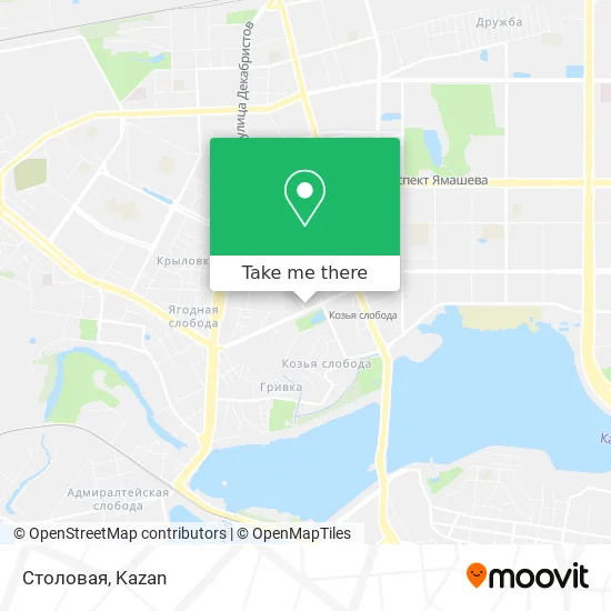 Столовая map