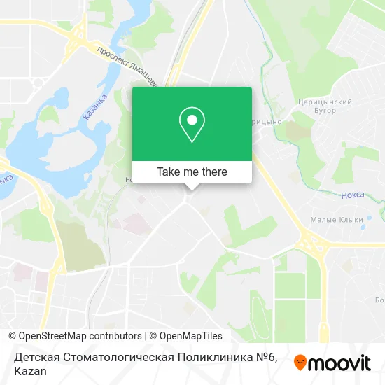 Детская Стоматологическая Поликлиника №6 map
