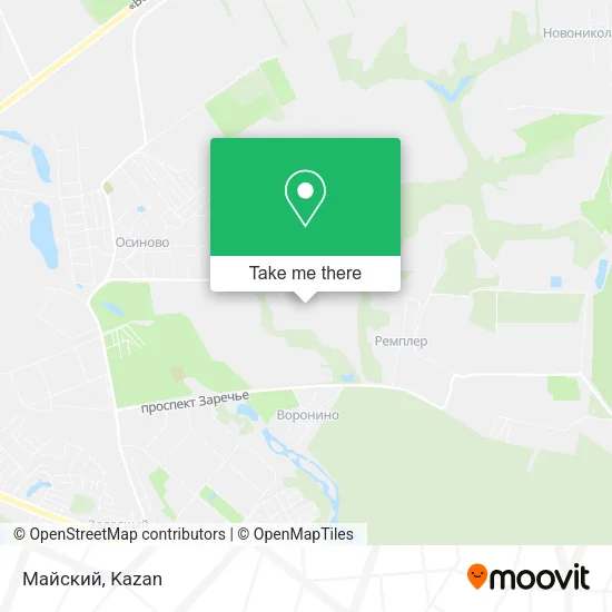 Майский map