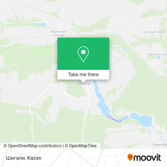 Шигали map