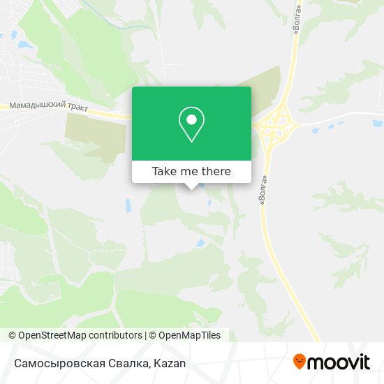 Самосыровская Свалка map