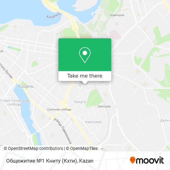 Общежитие №1 Книту (Кхти) map