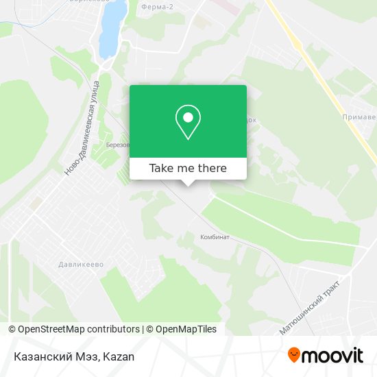 Казанский Мэз map