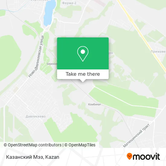 Казанский Мэз map