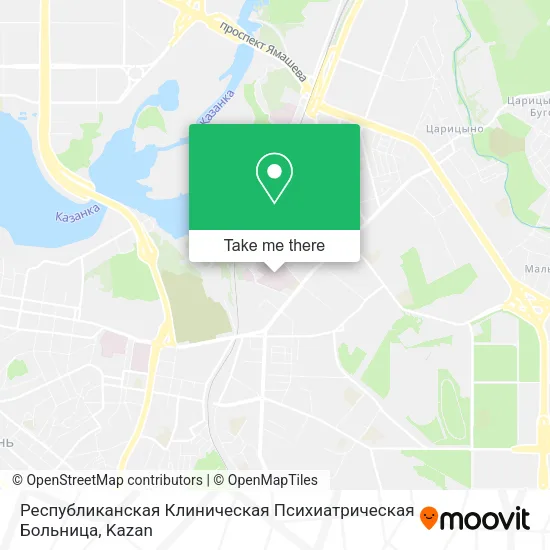Республиканская Клиническая Психиатрическая Больница map