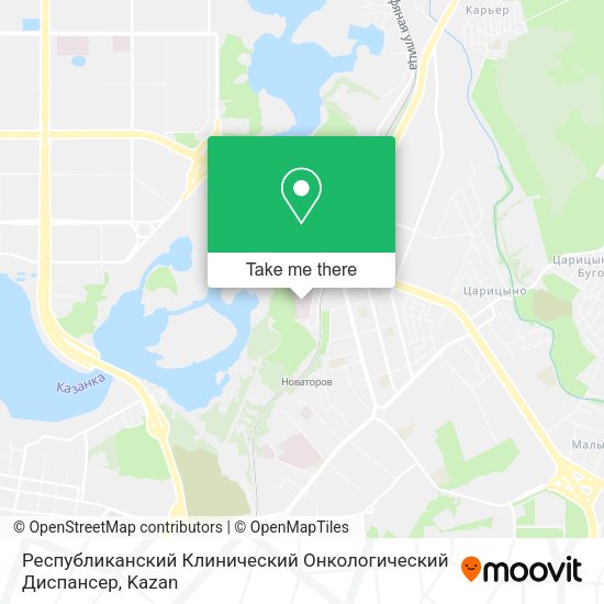 Республиканский Клинический Онкологический Диспансер map