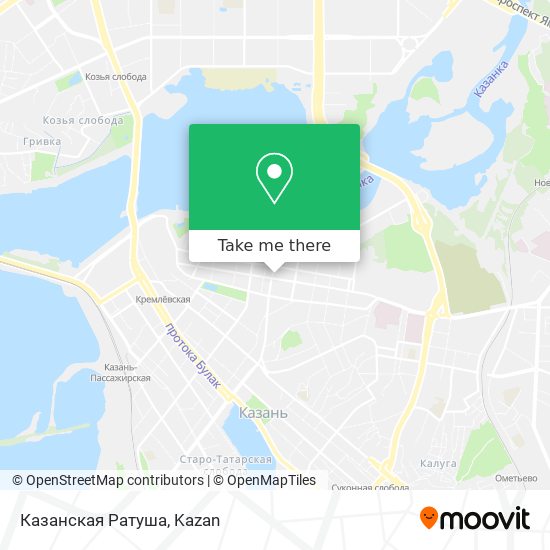 Казанская Ратуша map