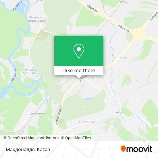 Макдоналдс map