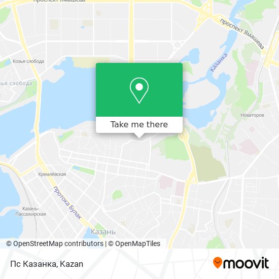 Пс Казанка map