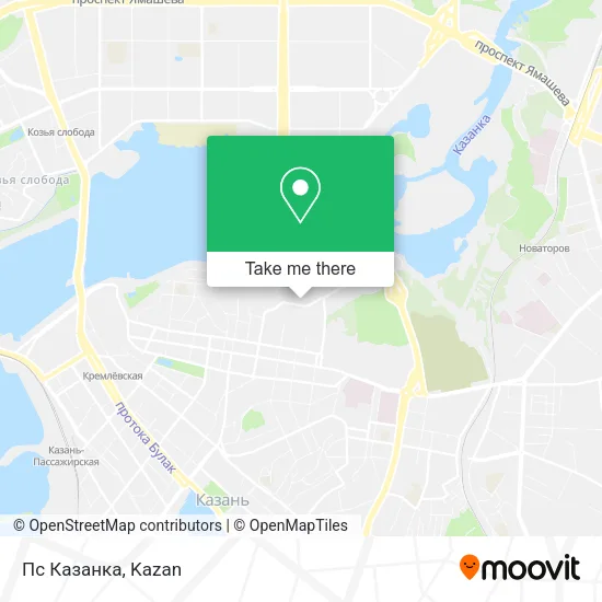 Пс Казанка map