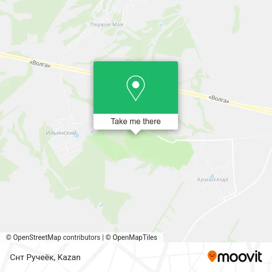 Снт Ручеёк map