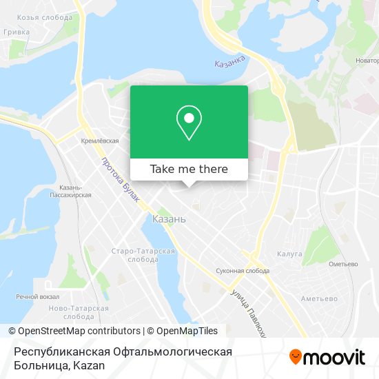 Республиканская Офтальмологическая Больница map