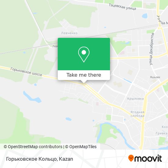Горьковское Кольцо map