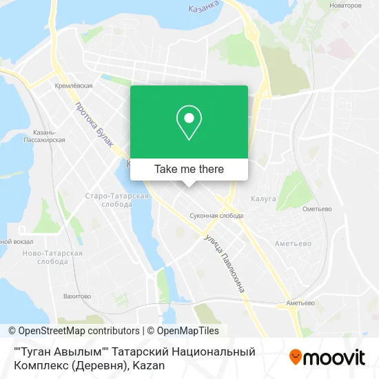 ""Туган Авылым"" Татарский Национальный Комплекс (Деревня) map