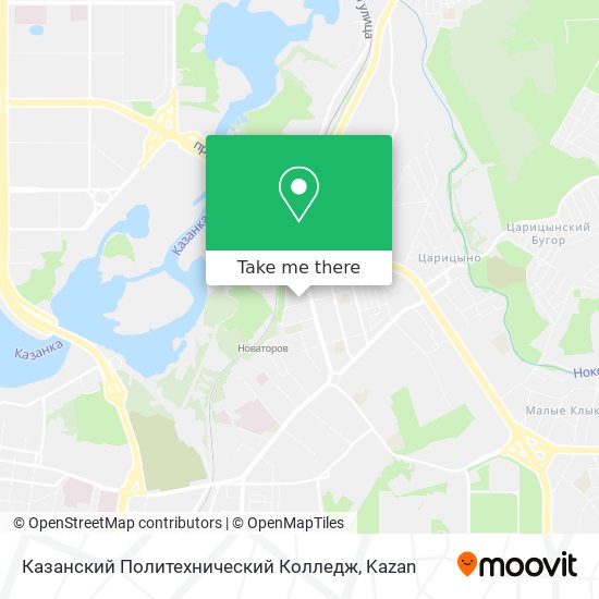 Казанский Политехнический Колледж map
