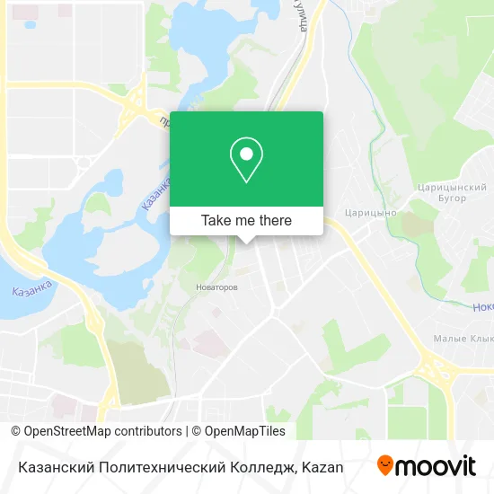 Казанский Политехнический Колледж map