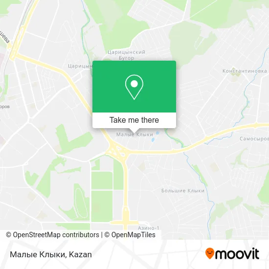 Малые Клыки map