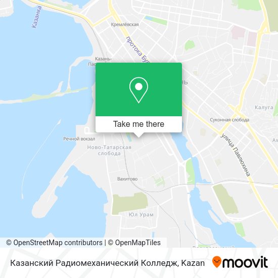 Казанский Радиомеханический Колледж map