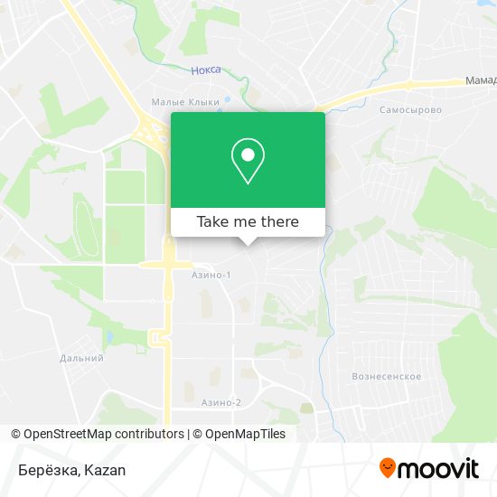 Берёзка map