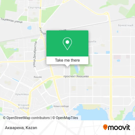 Акварена map