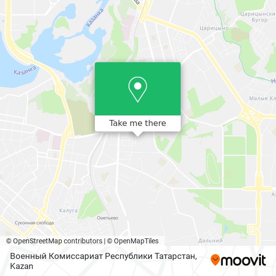 Военный Комиссариат Республики Татарстан map