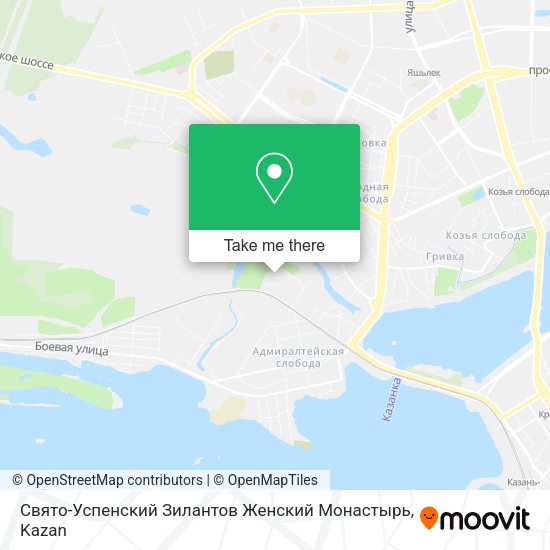 Свято-Успенский Зилантов Женский Монастырь map