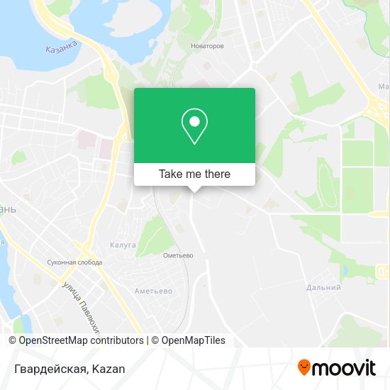 Гвардейская map