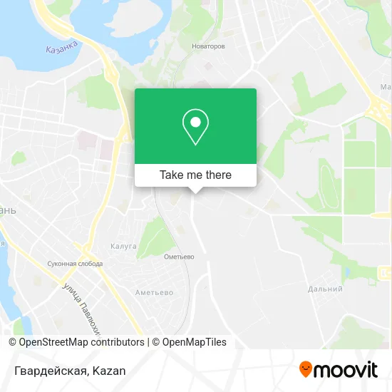 Гвардейская map